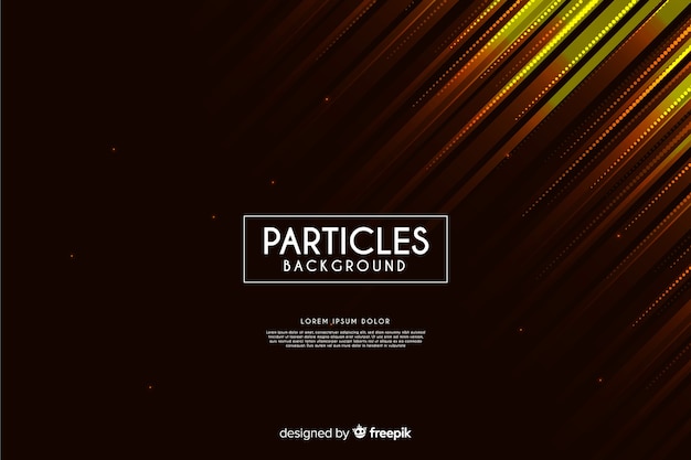 Particles background