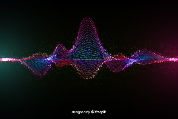 粒子の音波の背景