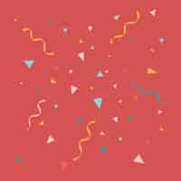 Free vector party pattern