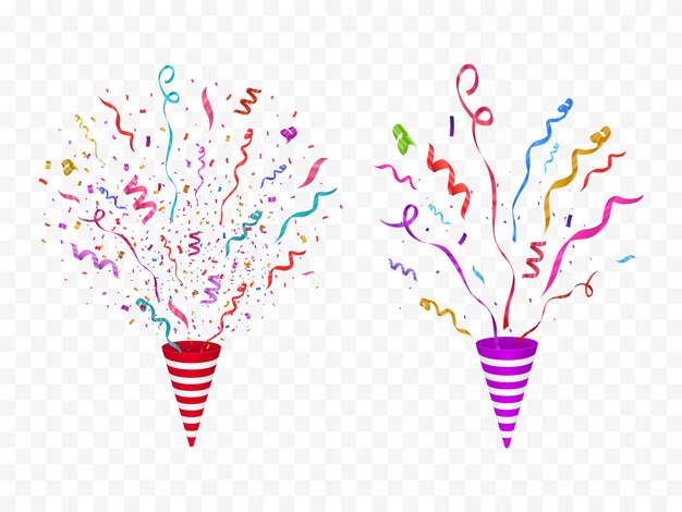 Premium Vector | Party popper isolated on white
