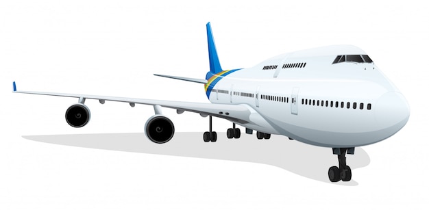 Free vector passenger plane