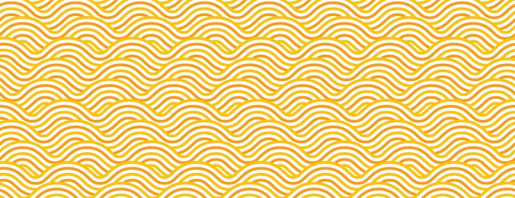 Free Vector pasta background yellow ramen noodles pattern with seamless spaghetti texture