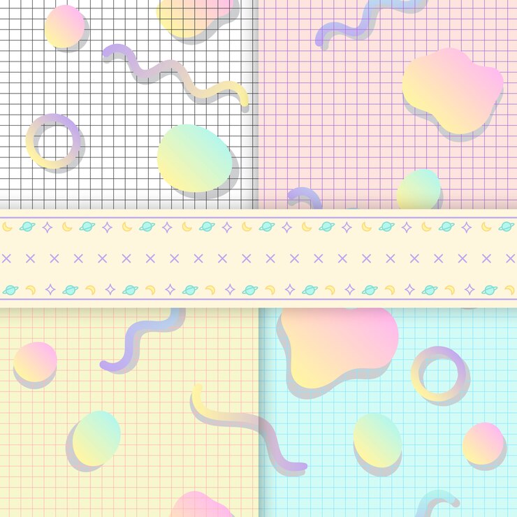 Free Vector pastel backgrounds for blogs vectors