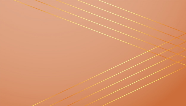 Бесплатное векторное изображение Пастельный цвет фона с золотыми линиями форм