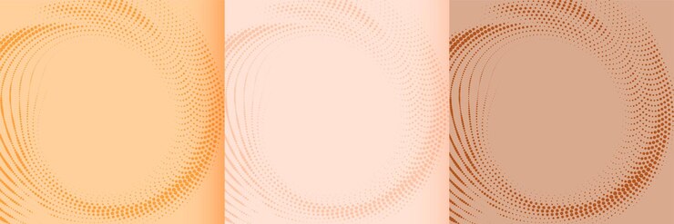 Free Vector pastel colors abstract halftone pattern background design