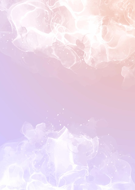 Free Vector pastel coloured hand painted alcohol ink background