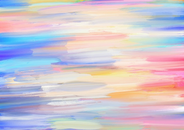 Free Vector  Pastel coloured hand painted background with an abstract oil  painting design