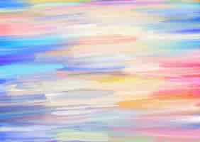 Free vector pastel coloured hand painted background with an abstract oil painting design