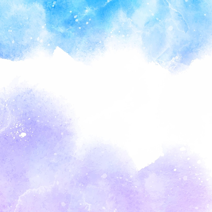 無料Vector パステルカラーの手描きの水彩画の背景