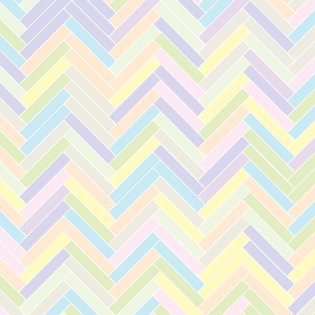 Free vector pastel coloured herringbone pattern design