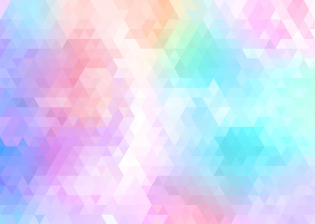 Free vector pastel coloured low poly design background