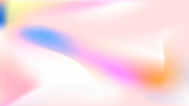 Pastel gradient blur vector background