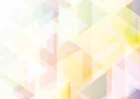 Free vector pastel gradient low poly background