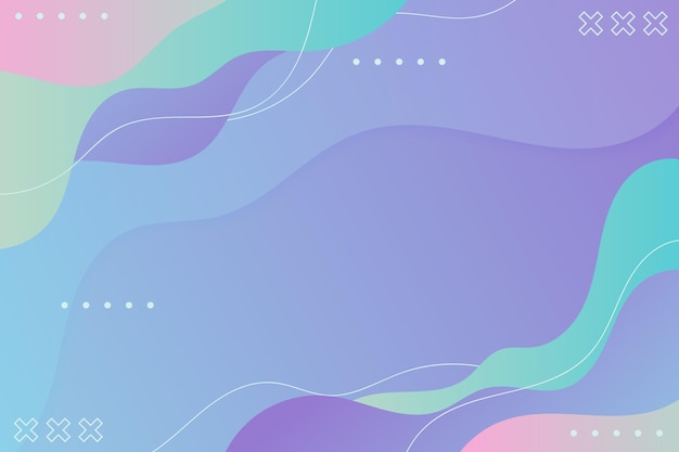 Pastel gradient wavy background