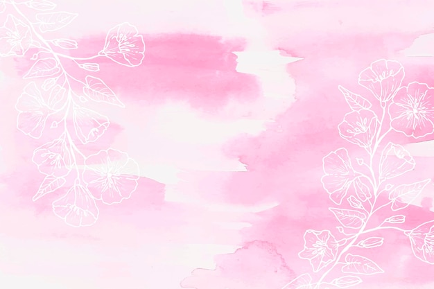 Pastel hand drawn background