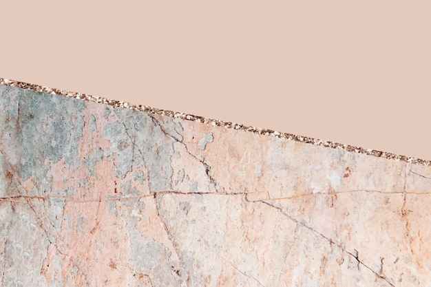 無料ベクター パステルオレンジ大理石の背景ベクトル