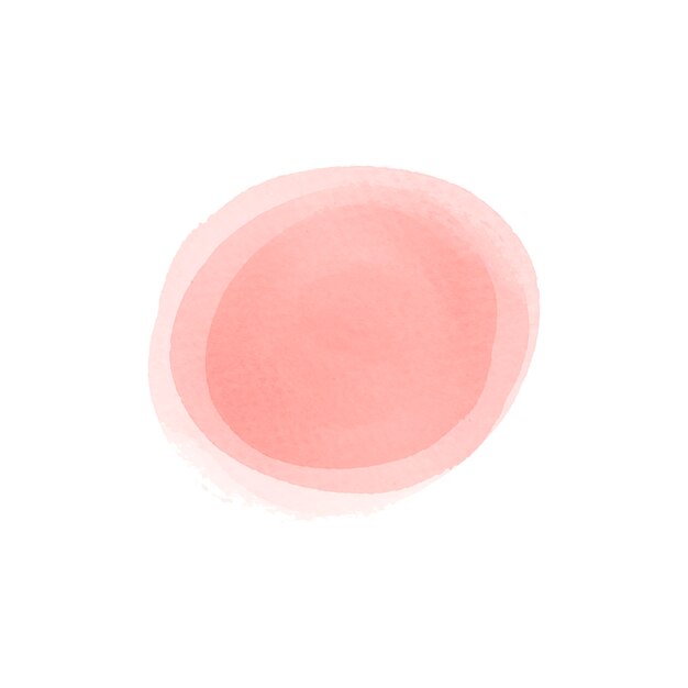 パステル調の桃の水彩画の背景のベクトル