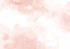 Free vector pastel pink hand painted watercolour background