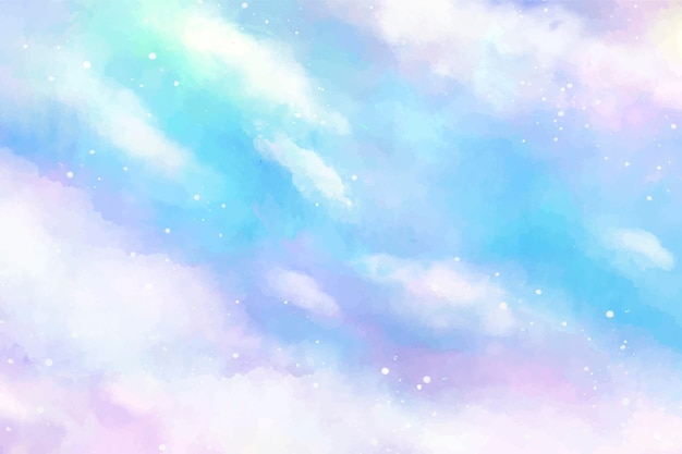 Free vector pastel sky background