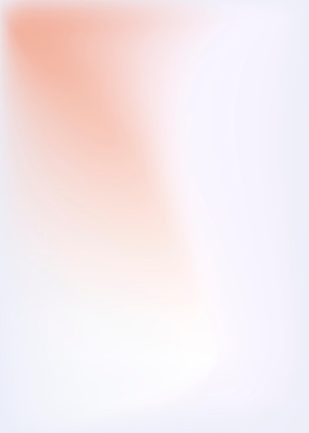 Пастельный мягкий персиковый градиент размытия фона вектор