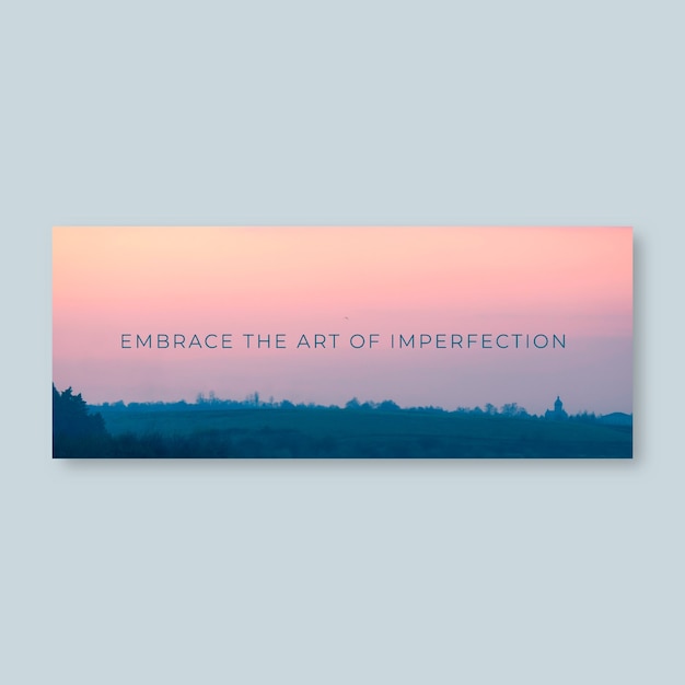 Free vector pastel sunset aesthetic notion cover