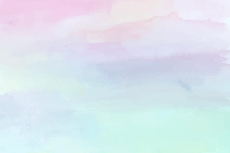 無料Vector パステル水彩で描かれた背景