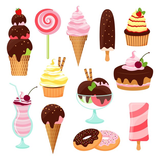 パフェ 画像 無料のベクター ストックフォト Psd