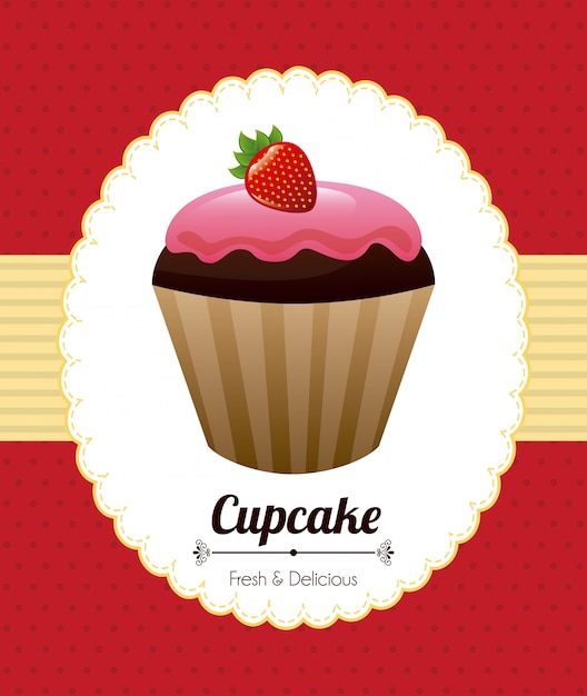 Free vector pastry design