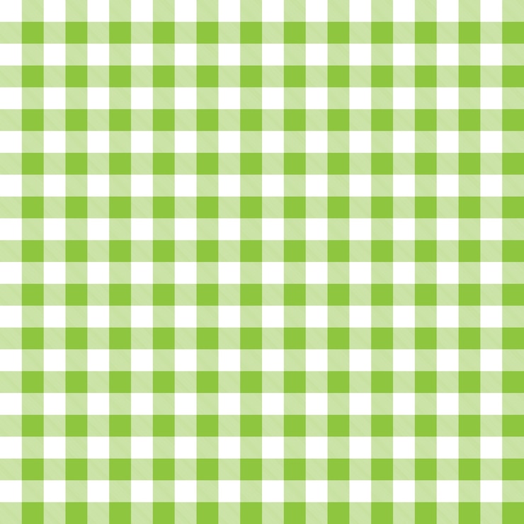無料Vector 緑のチェックされた格子縞のデザインのパターンの背景