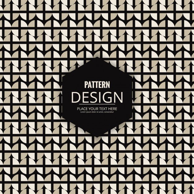 Free Vector pattern of circles and lines