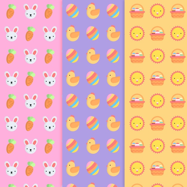 Pattern collection for easter day