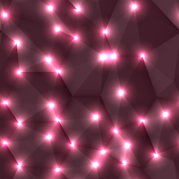 Free vector pattern design with lights