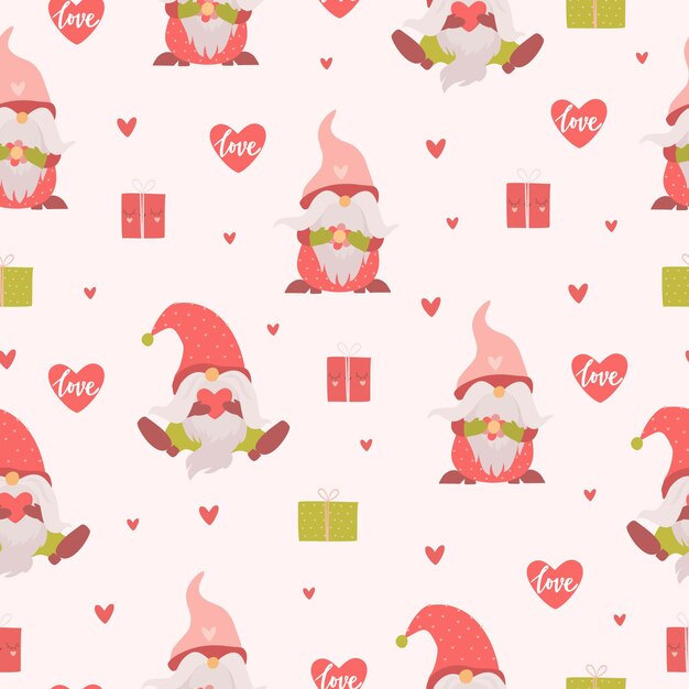 Pattern Gnomes and gifts