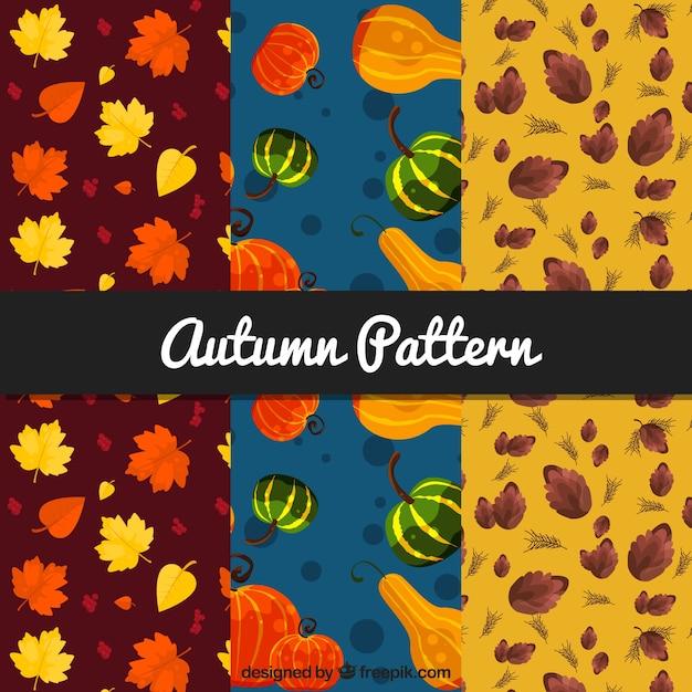 Pattern pack, autumn