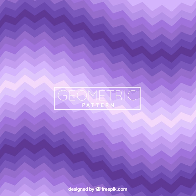 Pattern of purple geometric shapes