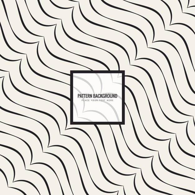 Free Vector pattern with black lines