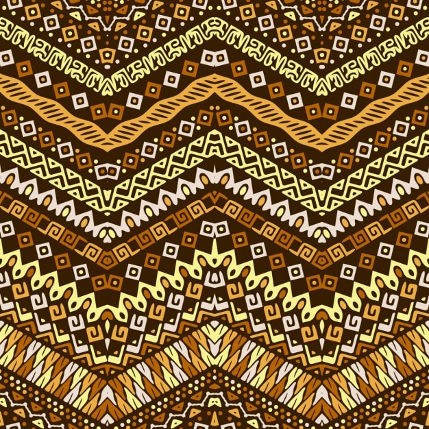 Pattern with ethnic elements