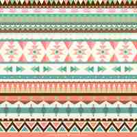 Free vector pattern with geometric shapes