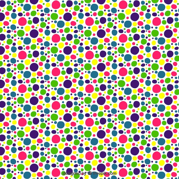 Pattern with hand drawn dots