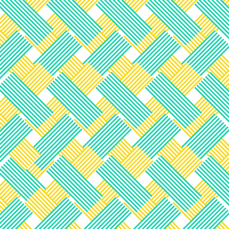 Free Vector pattern with striped shapes