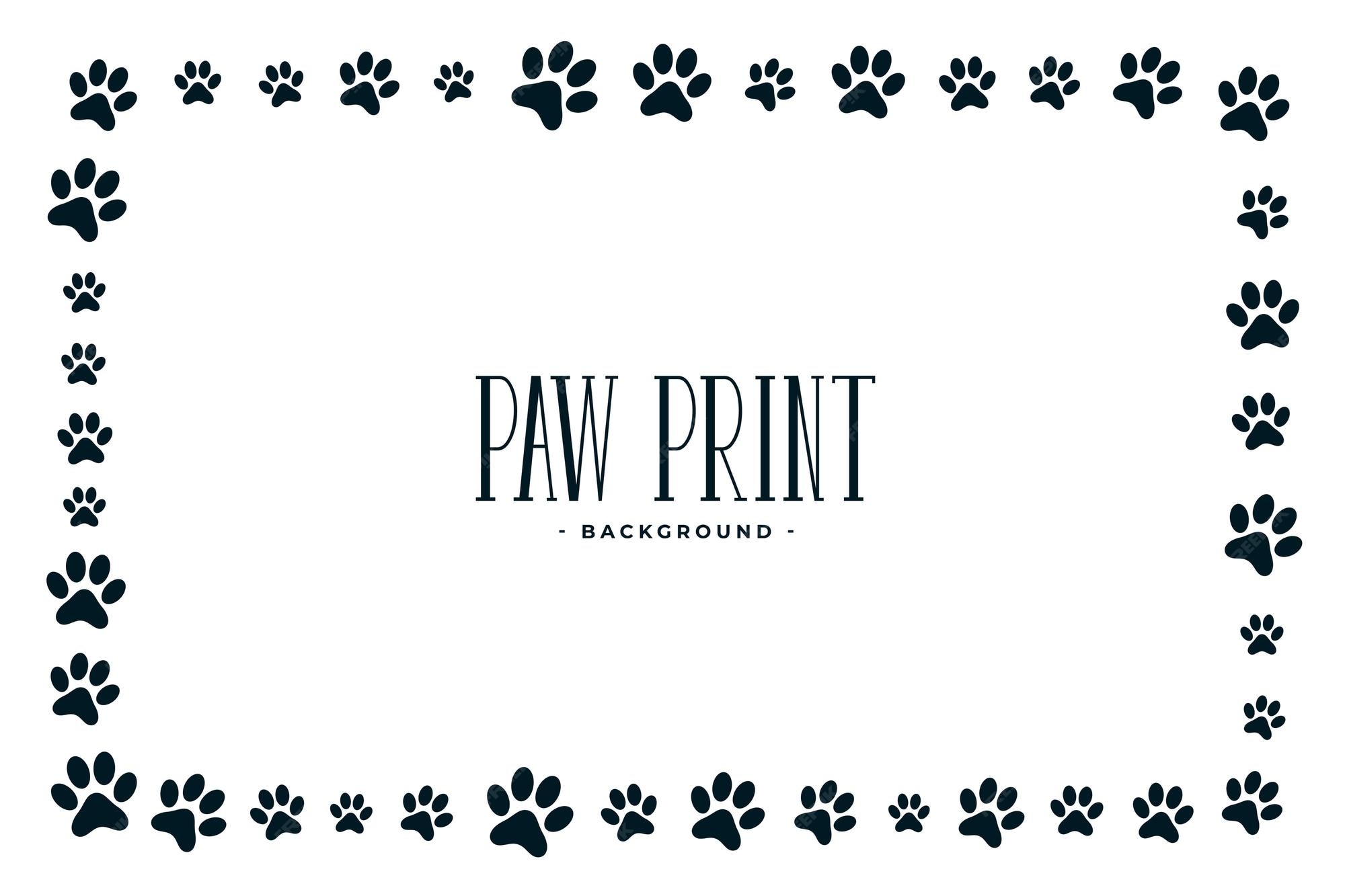 Paw Print Images - Free Download on Freepik