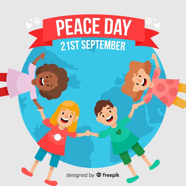 Peace day background