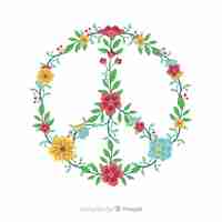 Free vector peace sign