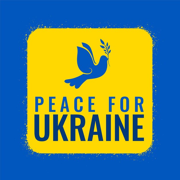 ウクライナとロシアの紛争の平和と戦争の概念の背景