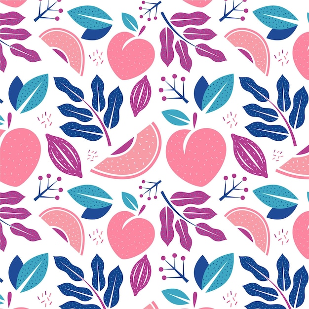 Peach pattern design