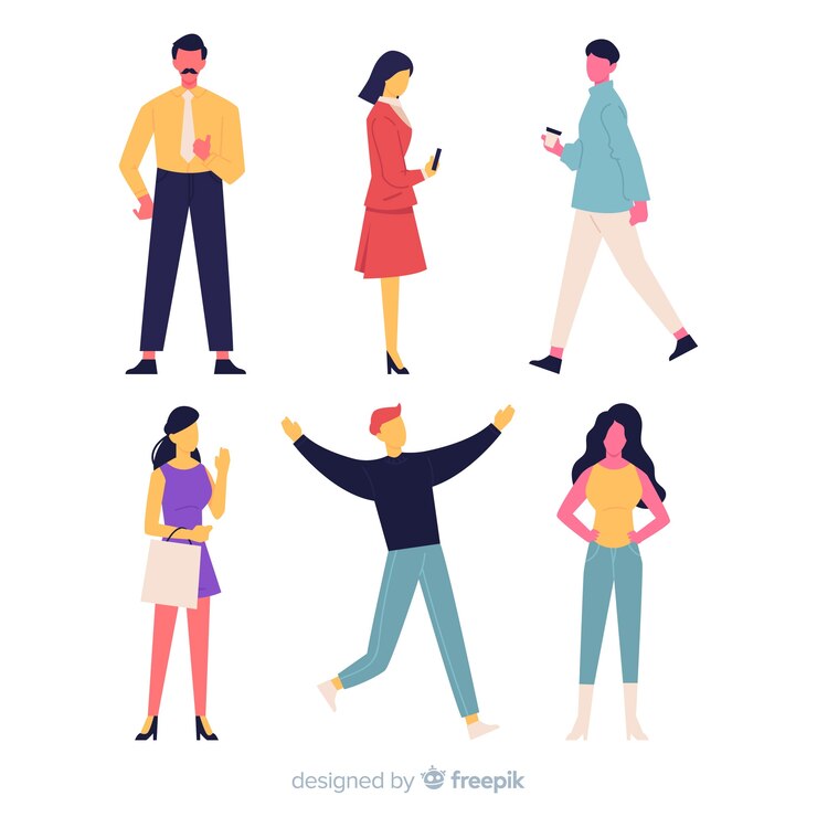 Free Vector people activities