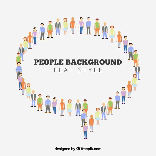 People background design