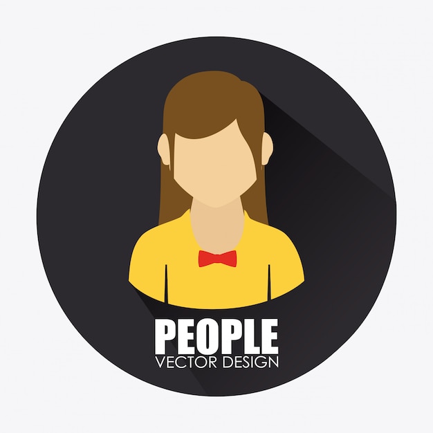 Free vector people design illustration