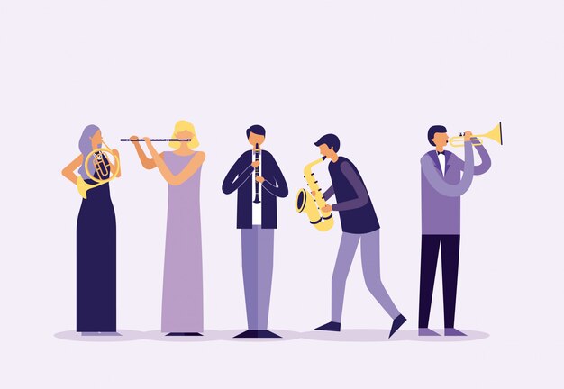 オーケストラ 画像 無料のベクター ストックフォト Psd