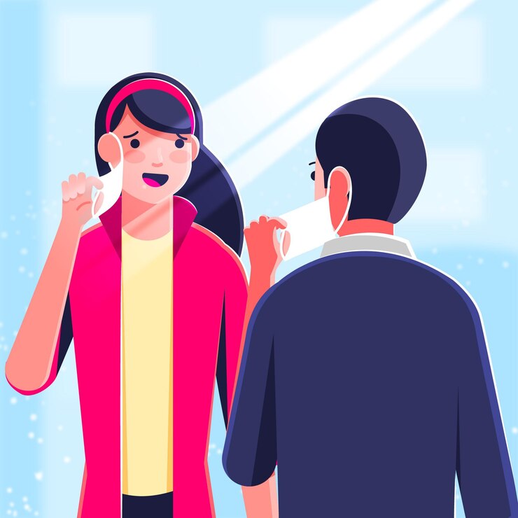 मुफ़्त वेक्टर आत्म-अलगाव के बाद लोगों का मिलना